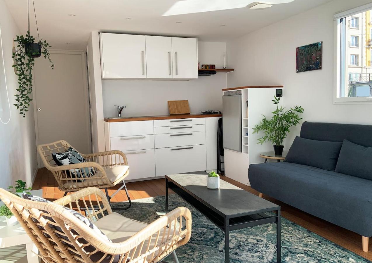 Bateau Appartement Sur L'Erdre Au Coeur De Нант Экстерьер фото