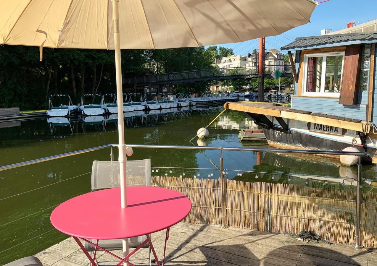 Bateau Appartement Sur L'Erdre Au Coeur De Нант Экстерьер фото